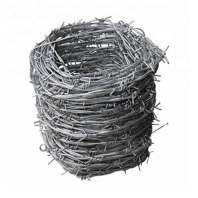 Segurança do Trânsito Cercas de arame farpado galvanizado para segurança exterior