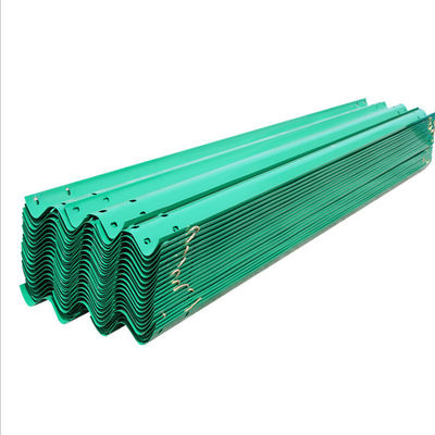 Padrão AASHTO M-180 Certificado W Beam Galvanized Highway Guardrail para aço Q235 Q345