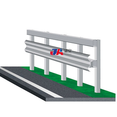 W Beam Highway Guardrail com padrão AASHTO M-180 e revestimento de zinco de 550-600 g/m2