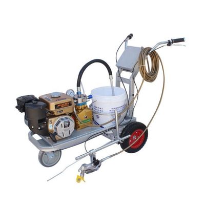 Máquina de Marcação de Linha de Estrada de Pintura Termoplástica de Funções Múltiplas do Motor Com 1