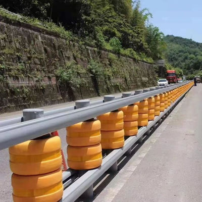 Barreira galvanizada galvanizada de estrada de aço anti-choque
