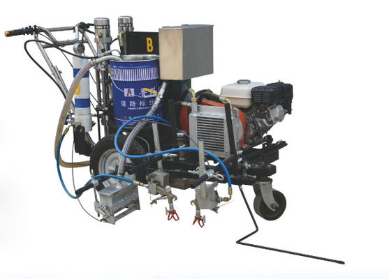 Máquina de pintura de linhas rodoviárias de segurança no trânsito 200 kg Máquina de pintura de marcação rodoviária