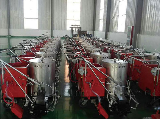 Manual de construção Máquina de pulverização de tinta sem ar Máquina de marcação de linhas de estrada