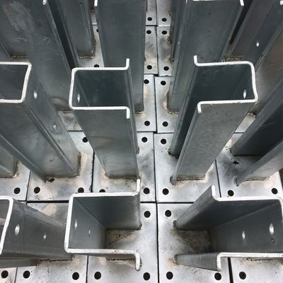 Post de flange de guarda de estrada galvanizado a quente para segurança externa AASHTO M180
