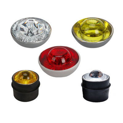 Faixa refletora de alumínio personalizado LED Marcador de plástico solar Rod Stud para benefício
