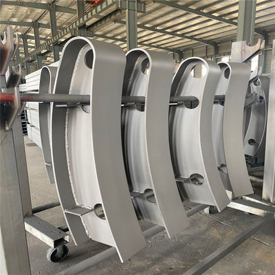 Ponte composta de aço inoxidável de alta resistência Barreira de segurança Barreira de segurança