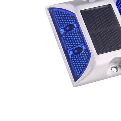 Rodoviária Segurança Stud Safebuild IP68 resistente à água Solar Alumínio Incorporado Olhos de Gato LED Rodoviária Studs