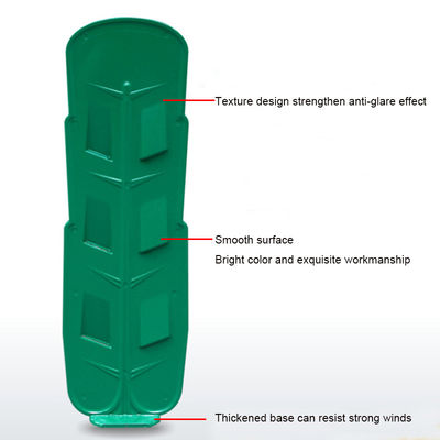 Light Stop Design FRP Guardrail Anti-Glare Panel para uma condução segura na segurança rodoviária