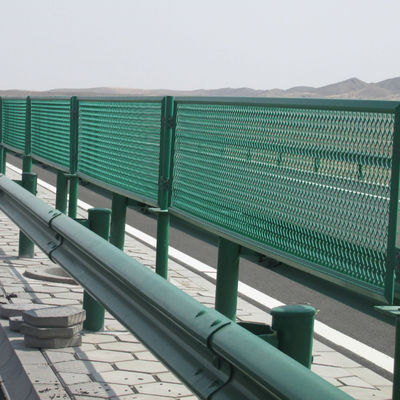 Fecho de malha de arame metálico de expansão achatada para estradas ponte anti-brilho malha anti-brilho
