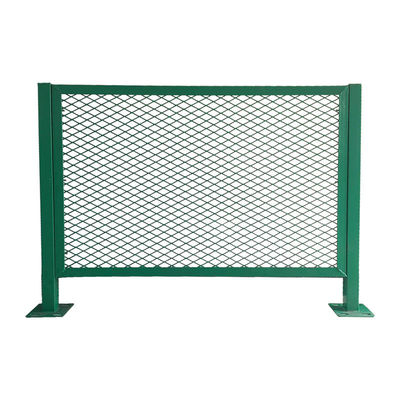 Grelha de malha de metal galvanizado revestido de pó anti-reflexão para estrada em aço inoxidável