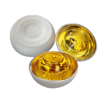Segurança rodoviária personalizada de vidro de olho de gato Reflector Road Stud com porão de borracha
