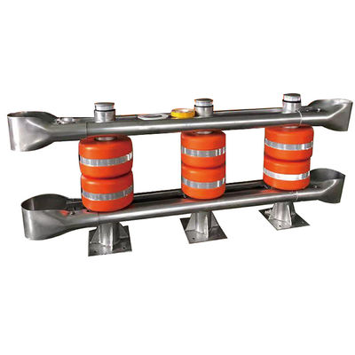 Modern Metal Steel Highway Roller Guardrail para a segurança rodoviária nas rodovias