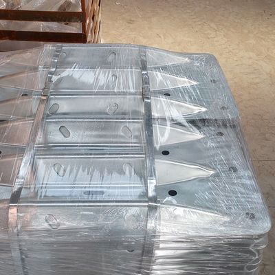 Segurança rodoviária Ferro galvanizado de proteção da ponte ferroviária Terminal final para prevenção de acidentes