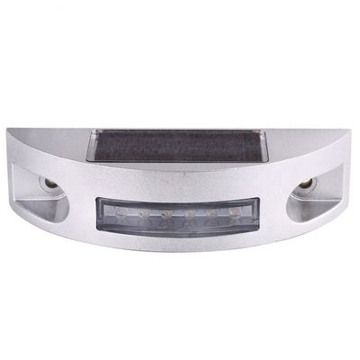 120*30mm Semi-round Solar Powered LED Road Stud para centro de tráfego Aviso lateral da estrada