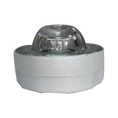 LED Cat Eye Round Solar Road Stud em azul com fita refletora de alta intensidade e PVC