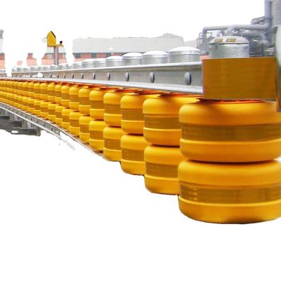 Barreira de rolos anti-corrosiva de aço inoxidável para rodovias com certificado ISO9001 2008