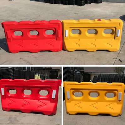 Barreira de água de plástico PE para segurança rodoviária e equipamento de gestão do tráfego