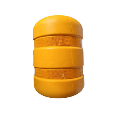 Anti-corrosivo Amarelo Segurança do Trânsito Padrão ISO EVA Barril Rotativo de Barril de Barril para Estrada