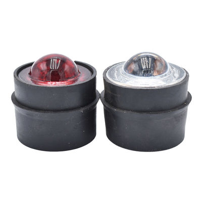 Alta Reflexão Pequeno Vidro Rodoviário Stud Reflector Rodoviário Stud Solar Flashing Light Olhos de gato