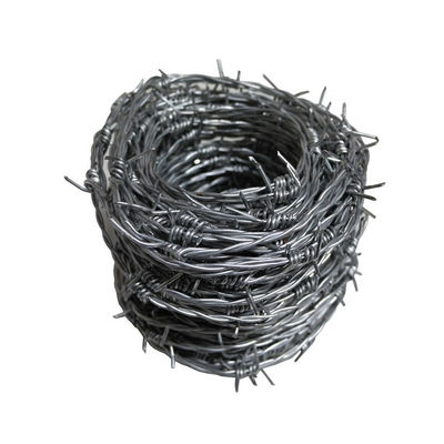 Cercas de arame farpado galvanizadas e revestidas em pó personalizadas para proteção residencial