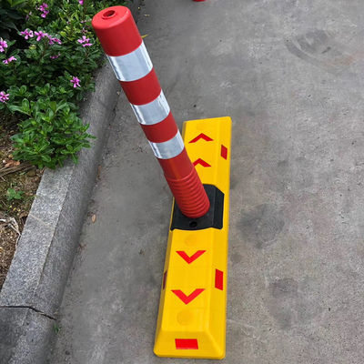 Coneis refletivos de borracha para estradas Coneis de alta visibilidade para o controlo do tráfego