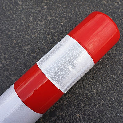 Coneis de segurança viária de PVC Coneis de construção rodoviária laranja personalizados