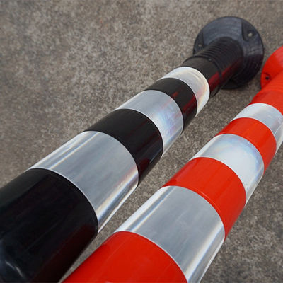 Coneis de segurança viária de PVC Coneis de construção rodoviária laranja personalizados