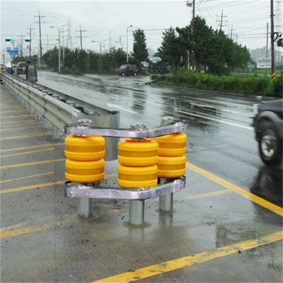 Solução de segurança rodoviária Barreira de rolamento de estrada de espuma EVA durável para controle de tráfego