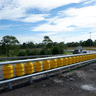 Segurança rodoviária Barris de rolos EVA Barreira anticorrosiva com desempenho Q235 Q345