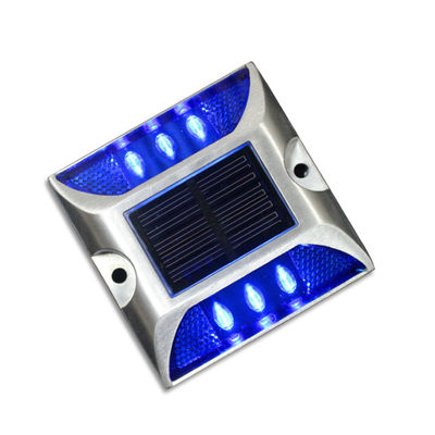 104*123*23mm Solar Road Stud Alumínio Road Stud Flashing Light Cat Eye Road Cone Sign