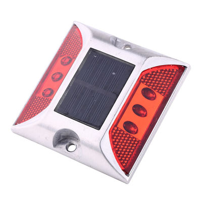 104*123*23mm Rodas de alumínio solar vermelho para iluminação rodoviária de longa duração