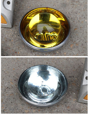 Segurança Rodoviária Essencial Vidro Refletor Alto Olhos de Gato Rodoviários com fita refletora