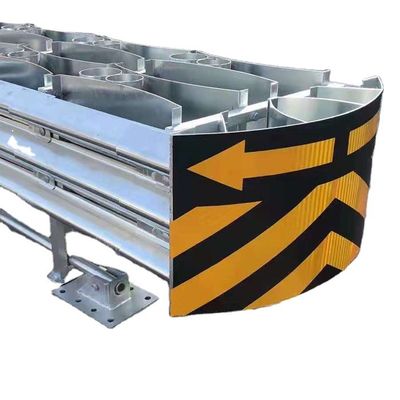 Padrão AASHTO M-180 Barreira de aço anti-colisão Trafego