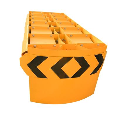 Acessórios de acidentes de trânsito galvanizados ideais para vedação de barreira de controle de multidão