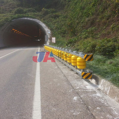 Barreira giratória de segurança de tráfego anti-corrosiva Eva com barris de rolos quentes