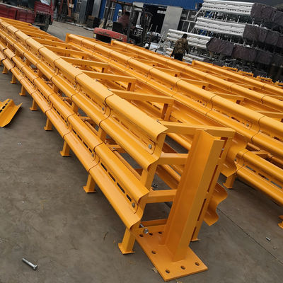 Acessórios de acidentes de trânsito galvanizados ideais para vedação de barreira de controle de multidão