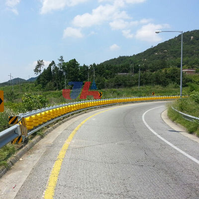 Segurança do Tráfego rodoviário Barreira rotativa EVA almofada de rolos para segurança de guarda rodoviária