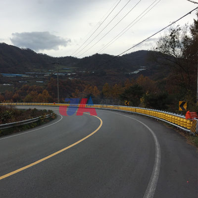 Segurança do Tráfego rodoviário Barreira rotativa EVA almofada de rolos para segurança de guarda rodoviária
