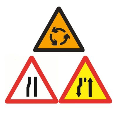 Placas de sinalização rodoviária de aço de alta visibilidade para estratégias personalizadas de gerenciamento de tráfego