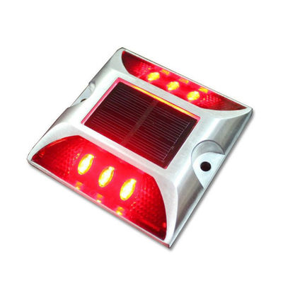 Alumínio PC Rod Road Safety Stud Resistente Refletor Temperado vidro fundido para rodovias