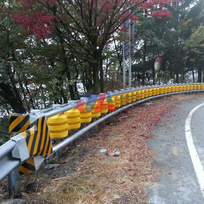 Utilizado em estradas Eti Barreira rotativa EVA PU Roller Cushion Barreira de colisão para a segurança do tráfego rodoviário