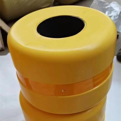 Utilizado em estradas Eti Barreira rotativa EVA PU Roller Cushion Barreira de colisão para a segurança do tráfego rodoviário