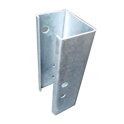 Q235 Q345 W Beam Guardrail Hot Dip Galvanized Guardrail Spacer para segurança rodoviária
