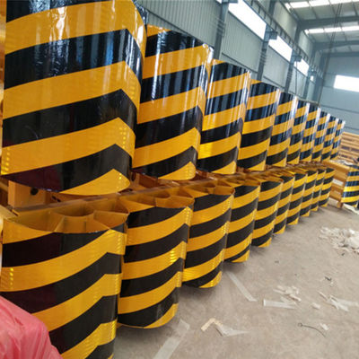Barreira de almofadas de acelerador de aço galvanizado para segurança exterior