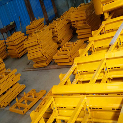 Barreira de almofadas de acelerador de aço galvanizado para segurança exterior