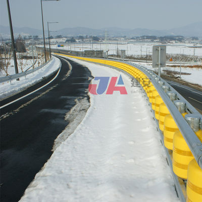 Segurança rodoviária homologada pelo CE 1 metro de distância Sistema de barreira rotativa de espuma de Eva