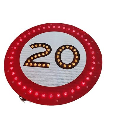 Sinalização de estrada de alumínio de tamanhos padrão personalizados para gerenciamento de tráfego