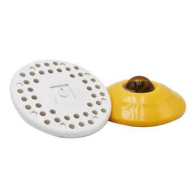 Rodoviário refletor 10cm-25cm Olho de gato de plástico com LED Vermelho Azul Amarelo Branco Verde