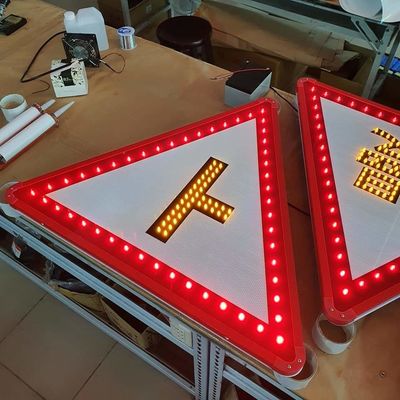 Tabela de sinalização de segurança do trânsito personalizada com folha refletora com opções de alta visibilidade