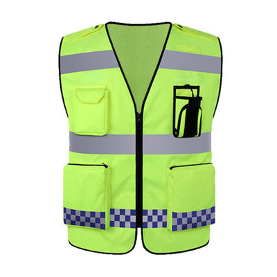 Roupas de segurança para desportos ao ar livre Colete reflector para corrida e ciclismo